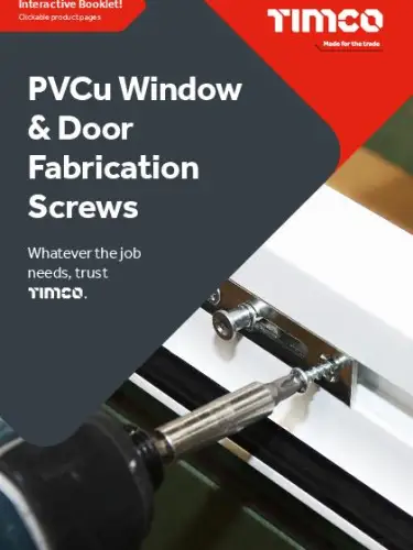 PVCu Door & Window Fabrication Screws