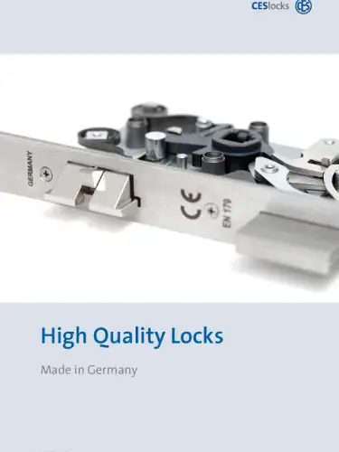 High Quality Mortice Locks Brochure