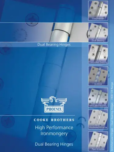 Dual Bearing Hinges Brochure