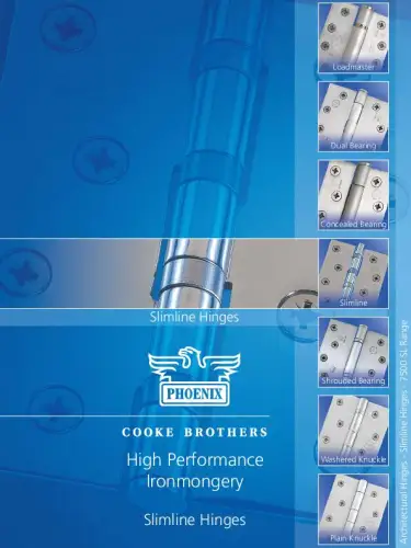 Slimline Hinges Brochure
