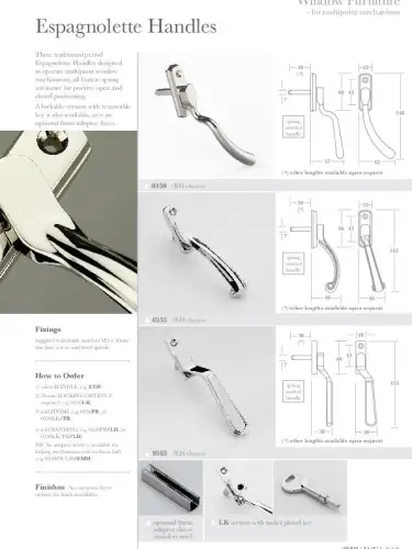 Window Hardware Range
