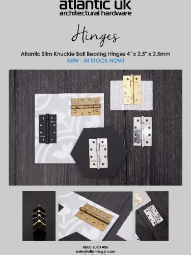 Atlantic UK - Slim Knuckle Hinges