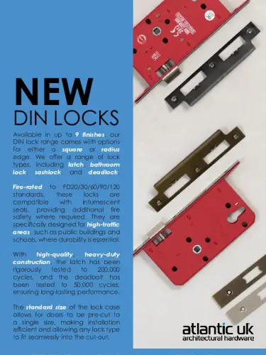 Atlantic UK - DIN Locks Brochure 2024