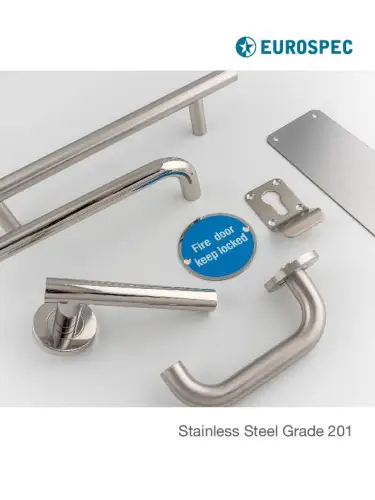 Carlisle Brass Grade 201 Stainless Steel Brochure