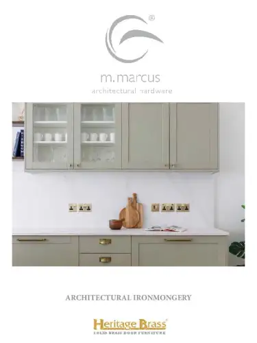 M.Marcus Ironmongery Brochure 2024