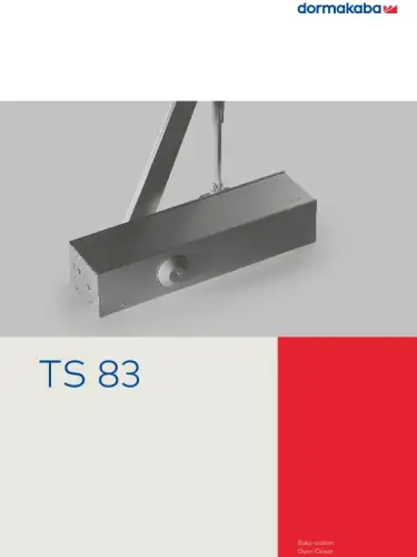 TS83 Product Brochure