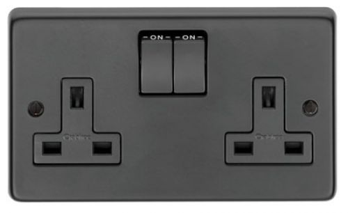 Click Here To Enlarge This Photo Of 34224/2 From The Anvil MB Double 13 Amp Switched Socket