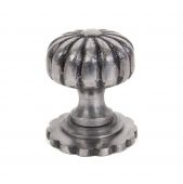 83508 From The Anvil Natural Smooth Cabinet Knob (with base) - Small
