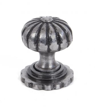 Click Here To Enlarge This Photo Of 83510 From The Anvil Natural Smooth Cabinet Knob (with base) - Large