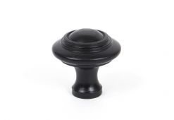 83513 From The Anvil Black Cabinet Knob - Large