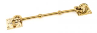 83546 From The Anvil Polished Brass 8'' Cabin Hook