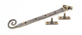 83568 From The Anvil Aged Brass 10" Monkeytail Stay