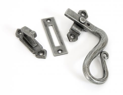 Click Here To Enlarge This Photo Of 33709 From The Anvil Pewter Shepherd's Crook Fastener RH - Locking