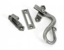 33709 From The Anvil Pewter Shepherd's Crook Fastener RH - Locking