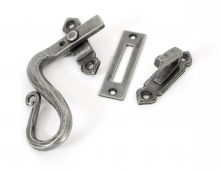 33710 From The Anvil Pewter Shepherd's Crook Fastener LH - Locking