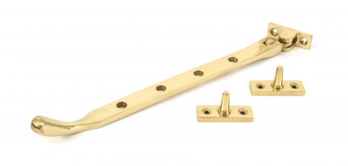 Click Here To Enlarge This Photo Of 33750 From The Anvil Polished Brass 10'' Peardrop Stay