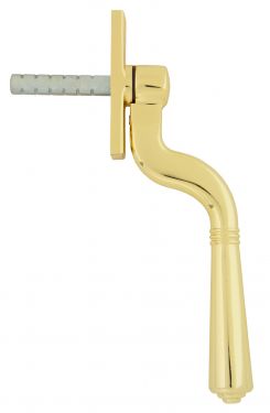 Click Here To Enlarge This Photo Of 20461 From The Anvil Polished Brass Teardrop Espag. Window Handle