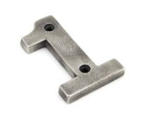 83731 From The Anvil Antique Pewter Numeral 1