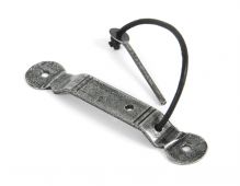 33483 From The Anvil Pewter Locking Screw on Staple Penny End