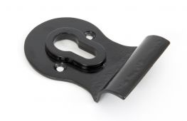 33875 From The Anvil Black Euro Door Pull
