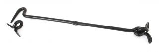 83775 From The Anvil 16" Forged Cabin Hook - Black