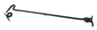 83776 From The Anvil 18" Forged Cabin Hook - Black