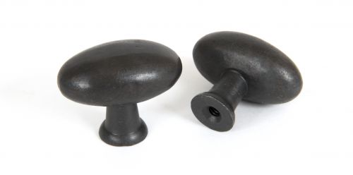 Click Here To Enlarge This Photo Of 83791 From The Anvil Oval Cabinet Knob - Beeswax