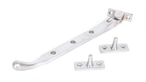 Click Here To Enlarge This Photo Of 33347 From The Anvil Satin Chrome 8" Cast Pear Drop Stay