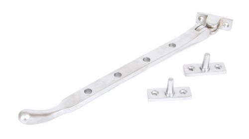 Click Here To Enlarge This Photo Of 33348 From The Anvil Satin Chrome 10" Cast Pear Drop Stay