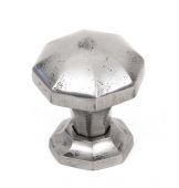 33366 From The Anvil Natural Smooth Octagonal Cabinet Knobs - Small