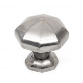 33367 From The Anvil Natural Smooth Octagonal Cabinet Knobs - Large