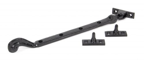 Click Here To Enlarge This Photo Of 73136 From The Anvil Black Antique 11" Rosehead Stay