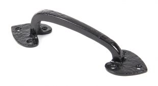 73142 From The Anvil Black Antique 8" Gothic Pull Handle 168mm c/c