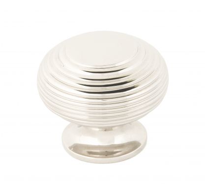 Click Here To Enlarge This Photo Of 83868 From The Anvil Polished Nickel Beehive Cabinet Knob - Large