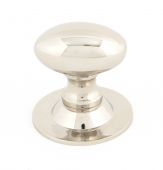 83886 From The Anvil Polished Nickel Oval Cabinet Knob - Small