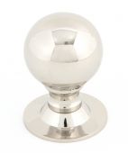 83882 From The Anvil Polished Nickel Ball Cabinet Knob - Large