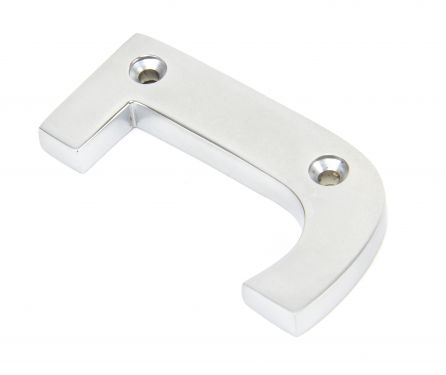Click Here To Enlarge This Photo Of 83804J From The Anvil Satin Chrome Letter 'J'