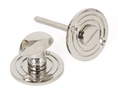 Click Here To Enlarge This Photo Of 83824 From The Anvil Polished Nickel Round Bathroom Thumbturn