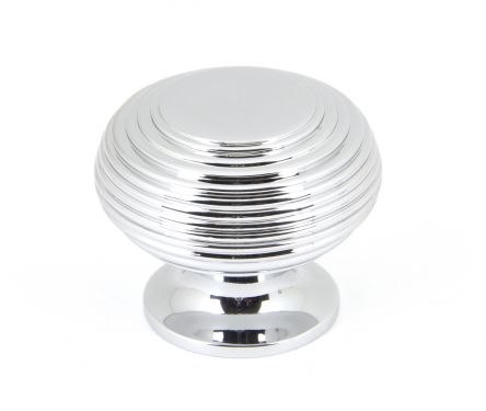 Click Here To Enlarge This Photo Of 90336 From The Anvil Polished Chrome Beehive Cabinet Knob - Large