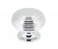 90336 From The Anvil Polished Chrome Beehive Cabinet Knob - Large