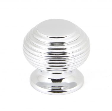 Click Here To Enlarge This Photo Of 90337 From The Anvil Polished Chrome Beehive Cabinet Knob - Small