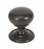 90344 From The Anvil Aged Bronze Mushroom Cabinet Knob - Large