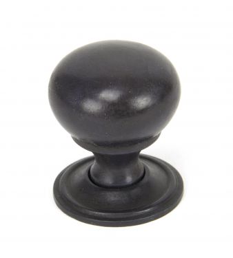 Click Here To Enlarge This Photo Of 90345 From The Anvil Aged Bronze Mushroom Cabinet Knob - Small