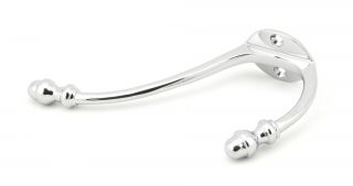 91786 From The Anvil Polished Chrome Hat & Coat Hook