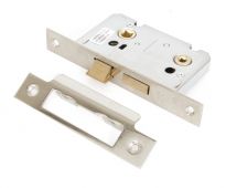 91090 From The Anvil Nickel 2.5'' Bathroom Mortice Lock