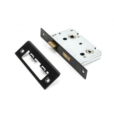 Click Here To Enlarge This Photo Of 91089 From The Anvil Black 2.5" Bathroom Mortice Lock