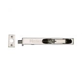 C1680 10-PNF Heritage Brass Lever Action Flush Bolt 10" x .¾" Polished Nickel Finish