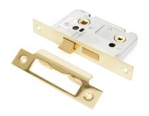 91088 From The Anvil Brass 2.5" Standard Bathroom Mortice Lock