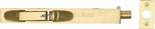 C1680 6-SB Heritage Brass Lever Action Flush Bolt 6" x .¾" Satin Brass Finish
