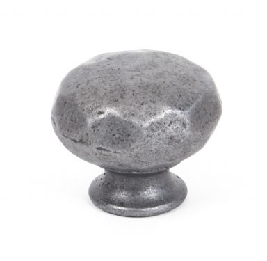 Click Here To Enlarge This Photo Of 33360 From The Anvil Natural Smooth Hammered Knobs - Small